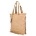 Zebra Trends Riet Shopper/Handtas Coco Dark Natural
