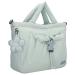 Zebra Trends Shopper/Handtas Puffy Juna Lichtblauw