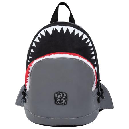 Pick&Pack Kinder Rugzak Haai Grijs S