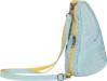 Nomii Healthy Back Bag Baglett Textured Nylon Aqua/Yuzu