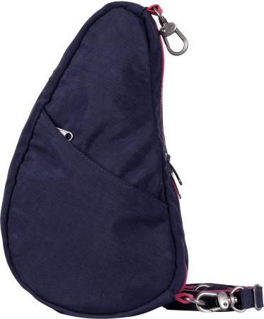 Nomii Healthy Back Bag Baglett Textured Nylon Blue Night/Dragonfruit