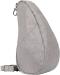 Nomii Healthy Back Bag Baglett Textured Nylon Rocket Grey/Lime Zest