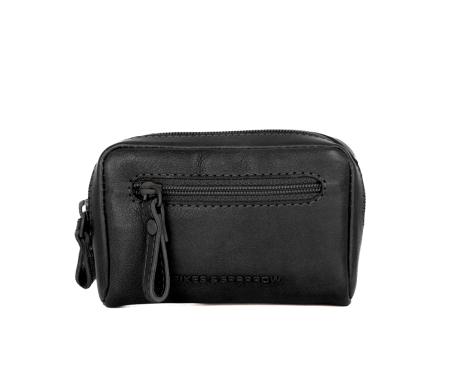 Spikes en Sparrow Sleuteletui / Wallet Portemonnee RFID Irwin Zwart