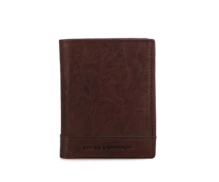 ruinSpikes en Sparrow Wallet Portemonnee RFID Ohio Donker Bruin