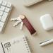 Orbitkey 2.0 Leather Key Holder Wine