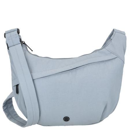 Enrico Benetti Creased Nylon Schoudertas Tessa Licht Blauw