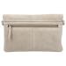 Hide & Stitches Suède Clutch/Schoudertas Brazos Zand