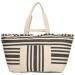 Zebra Strandtas Richelle Zwart-Wit