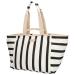 Zebra Trends Strandtas Richelle Gestreept Zwart-Wit