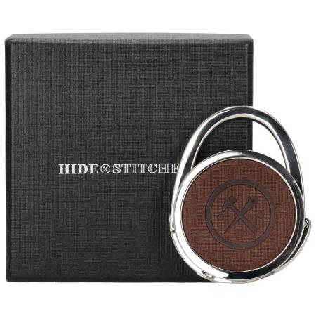 Hide & Stitches Tassenhanger / Tashaak Bruin