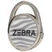 Zebra Trends Tassenhanger / Tashaak Zebra Print Wit-Grijs