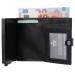 Hide & Stitches Portemonnee Porto met Safety Wallet RFID Zwart
