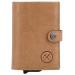 Hide & Stitches Portemonnee Porto met Safety Wallet RFID Taupe