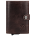 Hide & Stitches Portemonnee Porto met Safety Wallet RFID Donker Bruin