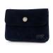 Bear Design Etui Portemonnee Pietje Suède Blauw