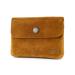 Bear Design Etui Portemonnee Pietje Suède Cognac