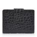Castelijn en Beerens Dames Portemonnee 6 Pasjes Croco RFID Zwart