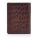 Castelijn en Beerens Mini Wallet 10 Pasjes Croco RFID Mocca