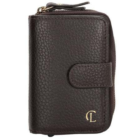 Charm London Portemonnee Safety Wallet Union Square Donker Bruin