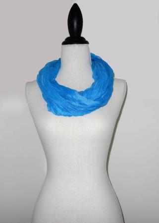 Aqua Blauwe Effen Colsjaal