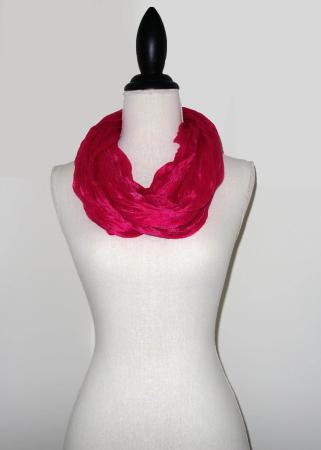 Fuchsia Effen Colsjaal