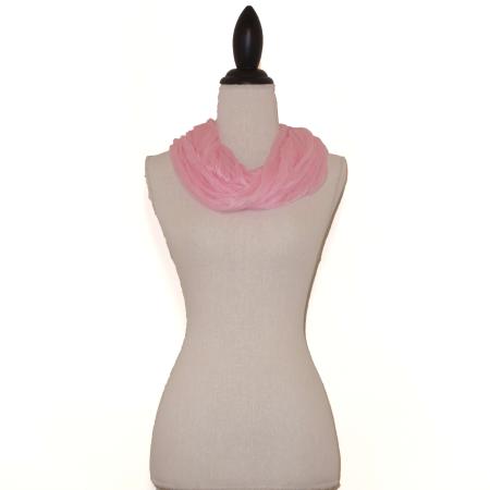 Roze Effen Colsjaal