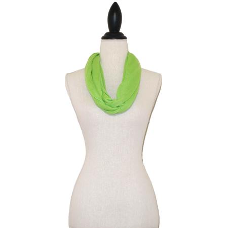 Lime Groene Tricot Colsjaal