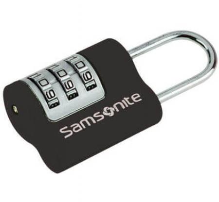 Samsonite Triple Combination Lock Slot Zwart-0