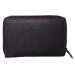 Chesterfield RFID Portemonnee met Drukknoop Zwart