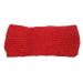 Gebreide Winter Colsjaal Rood
