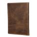Leather Design Paspoort Etui Cognac
