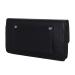 Leather Design Mobiel / Smartphone Houder Zwart
