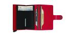 Secrid Mini Wallet Portemonnee Original Red - Red