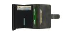 Secrid Mini Wallet Portemonnee Vintage Olive - Black