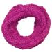 Grof Gebreide Winter Colsjaal Donker Roze