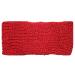 Gebreide Winter Colsjaal met Glinsterende Pailletten Rood